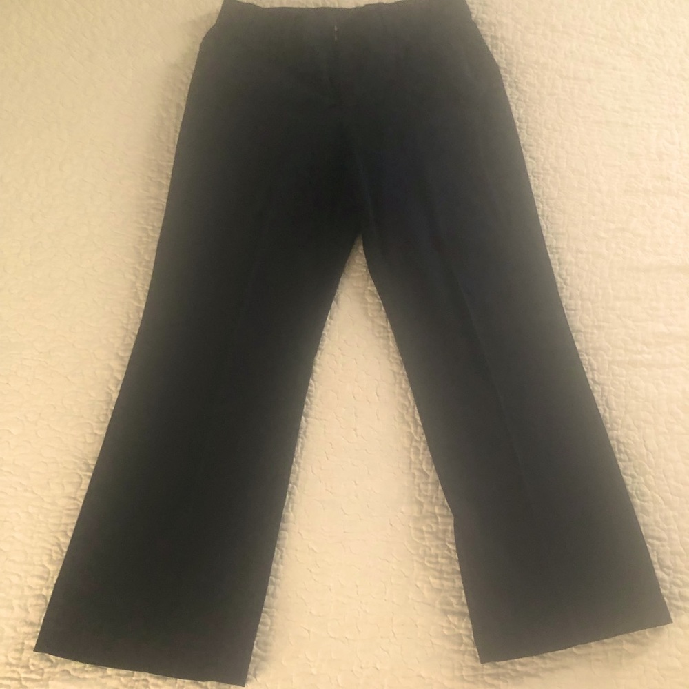 Navy blue trousers, size 8